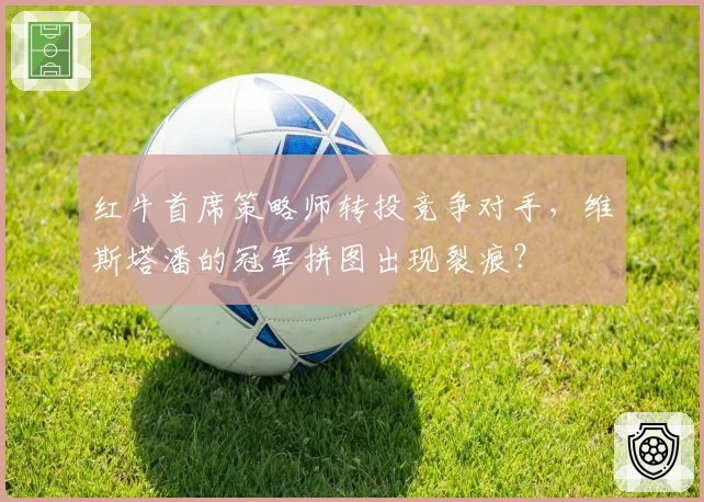 红牛首席策略师转投竞争对手，维斯塔潘的冠军拼图出现裂痕？
